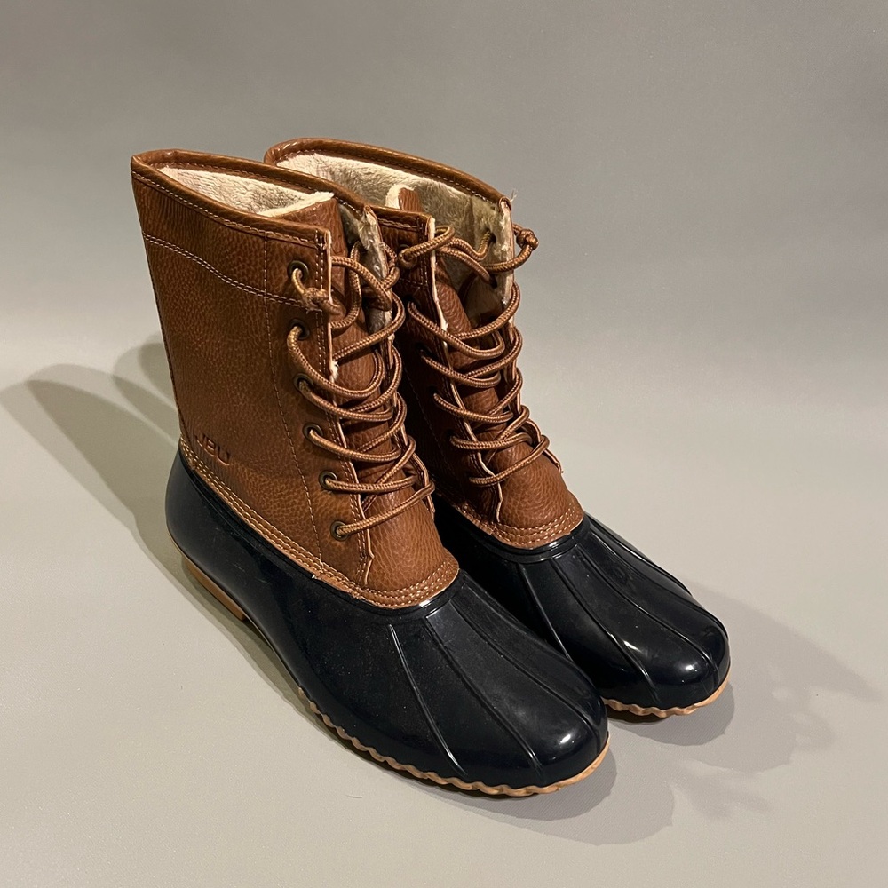 JBU Rain & Snow‎ Boots Feau Fur Lined 9.5 **NWOT**